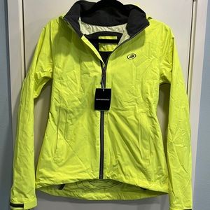 Womens Performance Impasse Cycling Rain Jacket Medium NWT